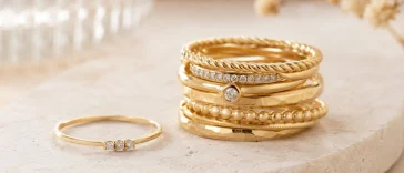 The Gold Stackable Rings for Women Minimalists Love
