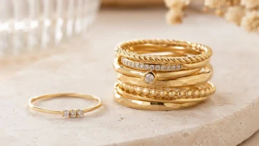The Gold Stackable Rings for Women Minimalists Love